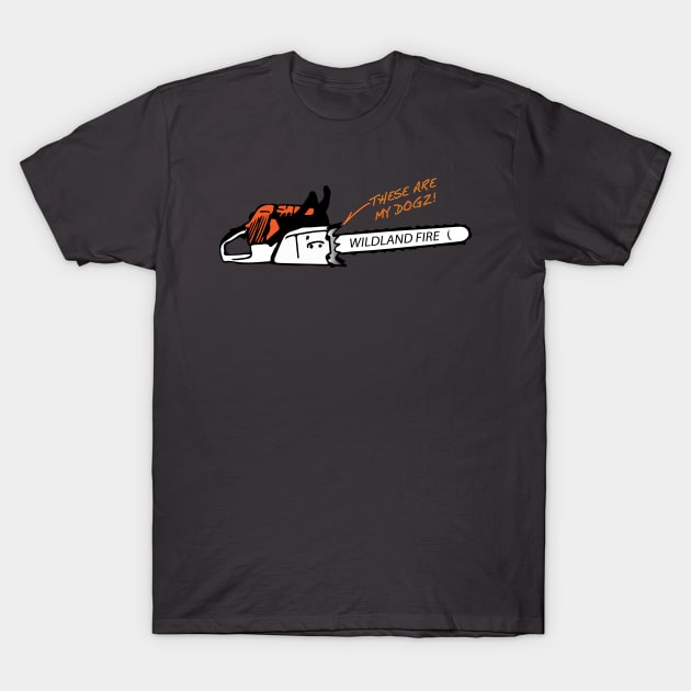 Saw Dogs T-Shirt by Firethreadz